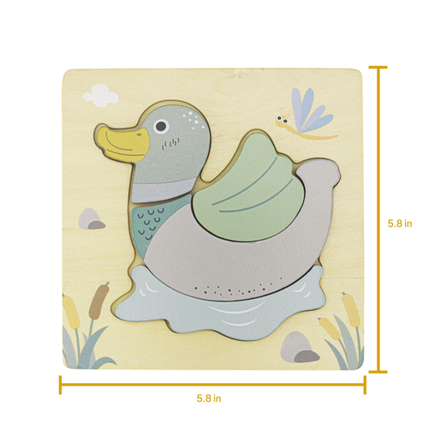 Duck wooden puzzle